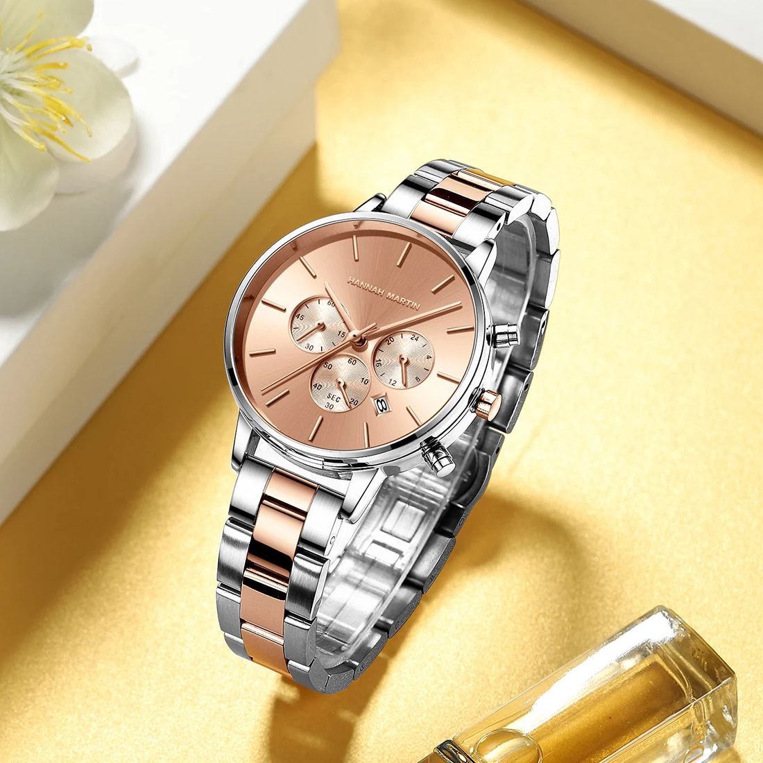 Anti-Magnetic Watch - Модные женские часы, простой стиль, многофункциональный