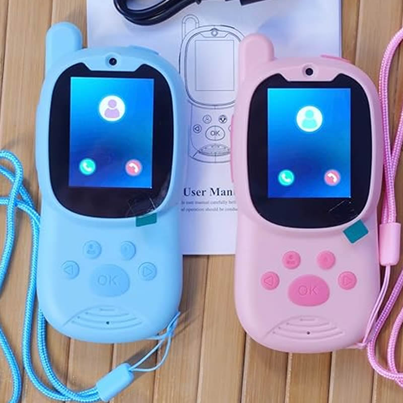 Smartwatch Watches For Kid Girl - Рации-переговорные устройства Cute 2Pack, перезаряжаемые, детские,