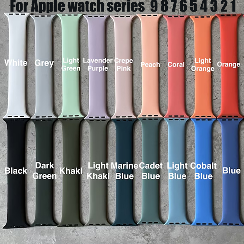 Silicone Sport Band - Силиконовый ремешок Solo Loop для apple