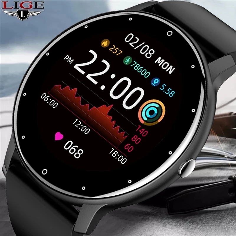 Watch Smartwatch Android - Умные часы LIGE 2026 для мужчин,