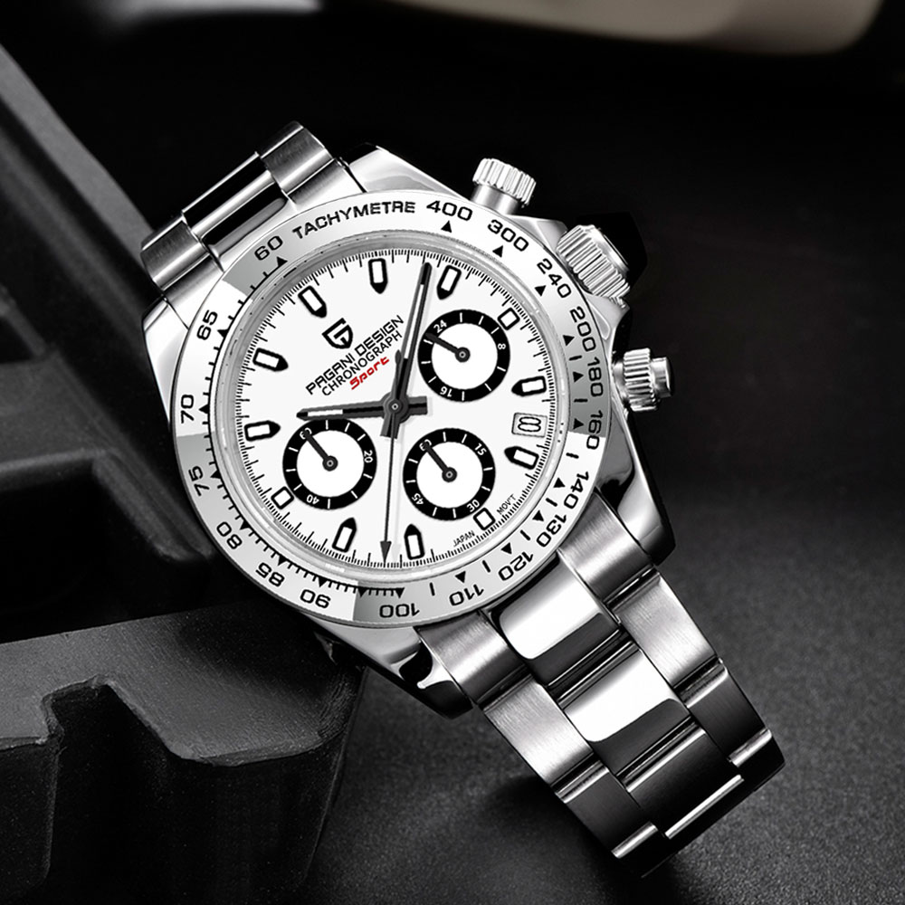 Anti-Magnetic Watch - PAGANI DESIGN новые кварцевые часы 40