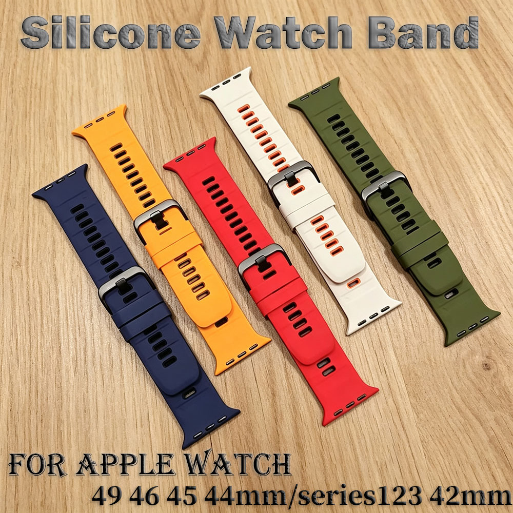 Smartwatch Stylish Watches For Women - Стильный двухцветный силиконовый ремешок для Apple