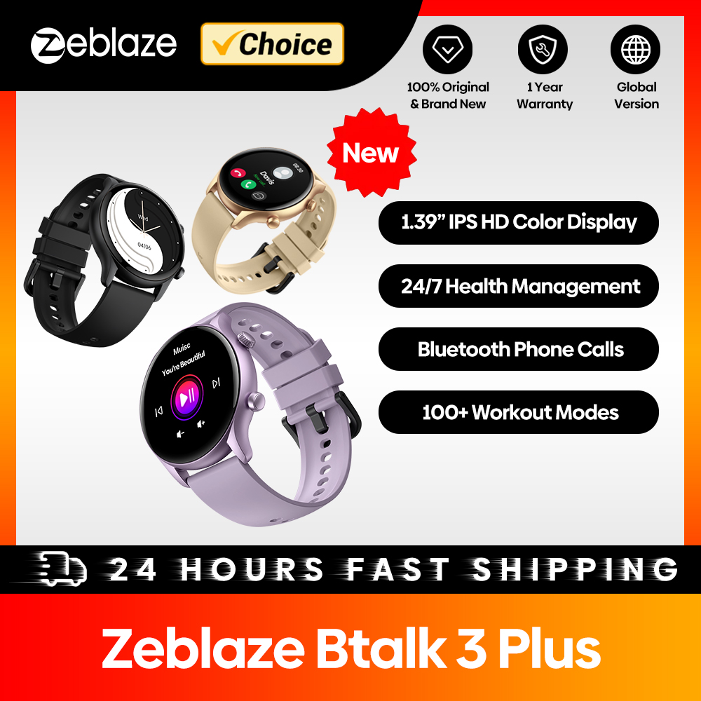 Hybrid Smartwatch - Новые умные часы Zeblaze Btalk 3