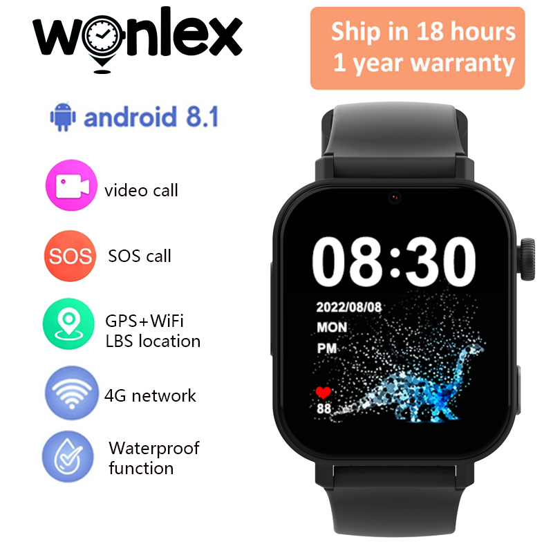 Smartwatch Watches For Boys - Wonlex KT36 4G Смарт-часы Детские GPS