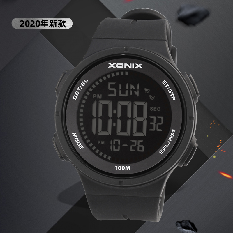 Silicone Sport Band - XONIX 2025 Новые спортивные часы с