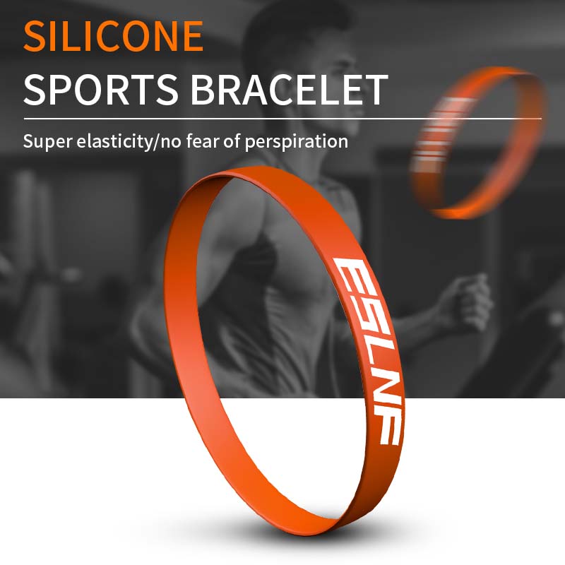 Silicone Sport Band - Индивидуальный водонепроницаемый мягкий эластичный резиновый спортивный