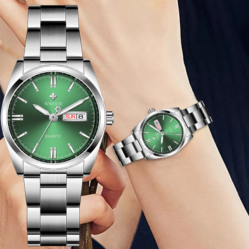 WWOOR новые элегантные часы дл – обзор и цена Anti-Magnetic Watch