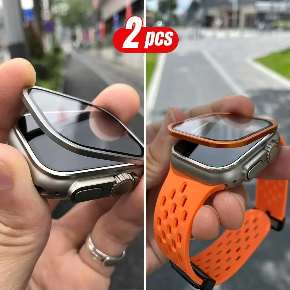 2 шт. титановая металлическая  – обзор и цена Smartwatch Apple Watches For Women