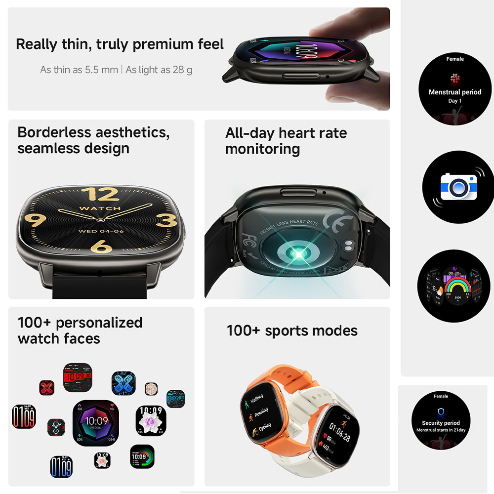 Новые ультратонкие модные смар – обзор и цена Smartwatch Stylish Watches For Women