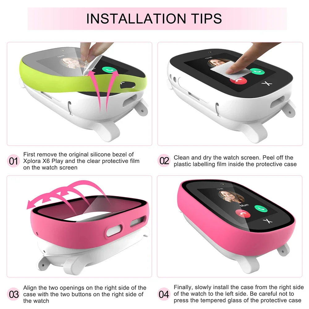 Чехол для Xploar X6 Play Kids, – обзор и цена Smartwatch Watches Kids