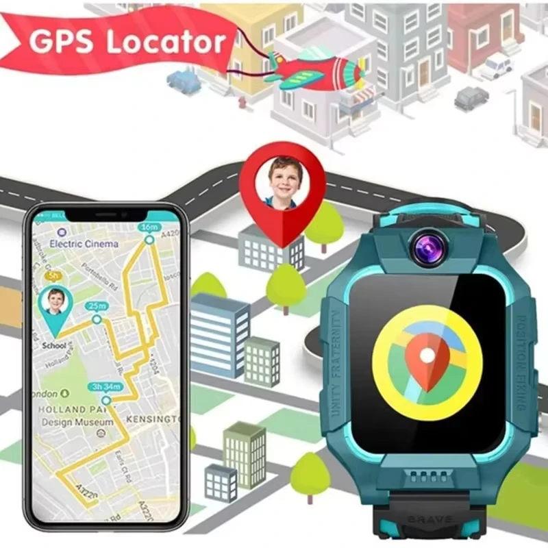 Новые детские умные часы SOS,  – обзор и цена Smartwatch Watches For Boys