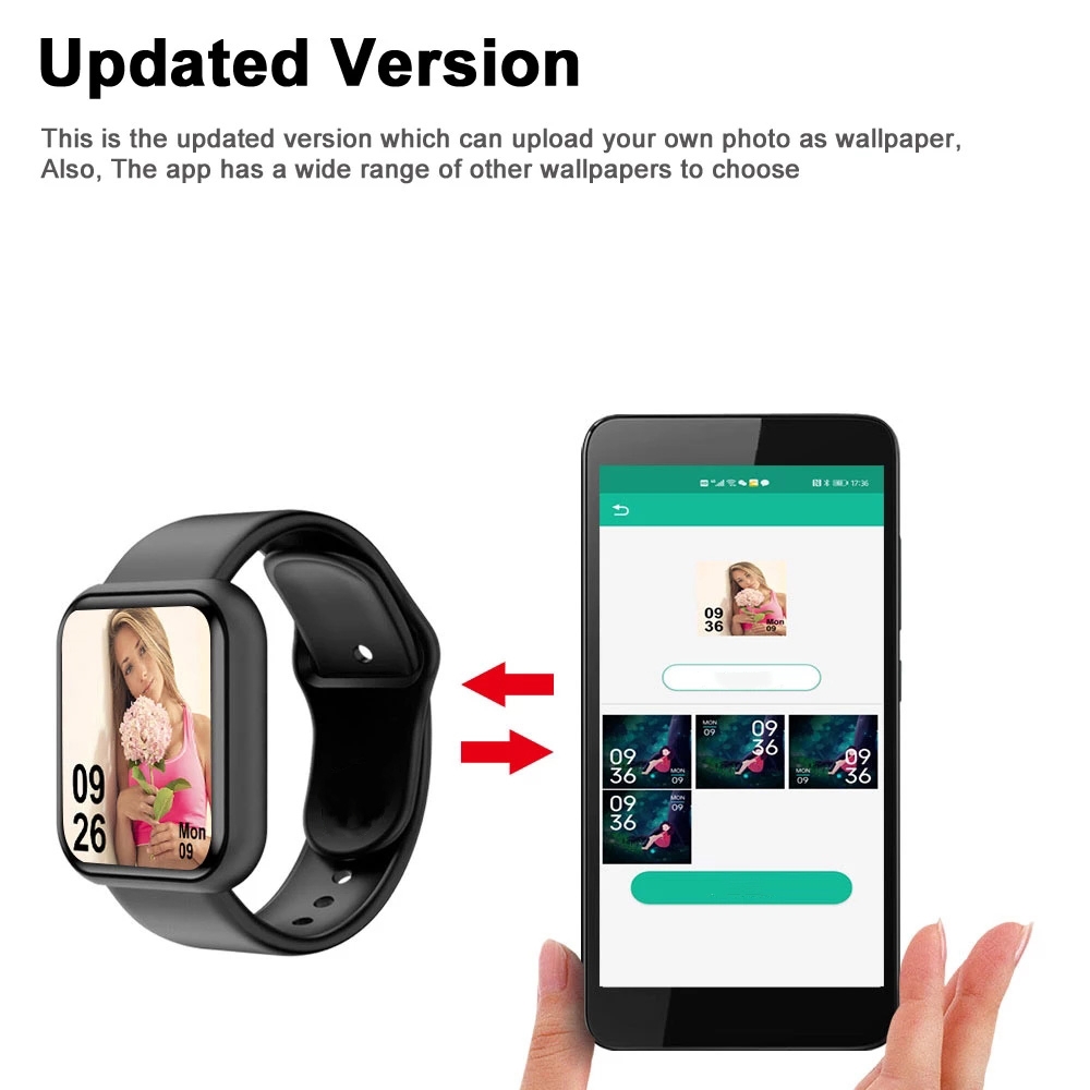 Смарт-часы для мужчин и женщин – обзор и цена Watch Smartwatch Android