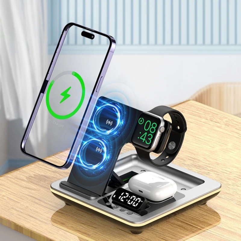 Беспроводная зарядная станция  – обзор и цена Iwatch Smartwatch