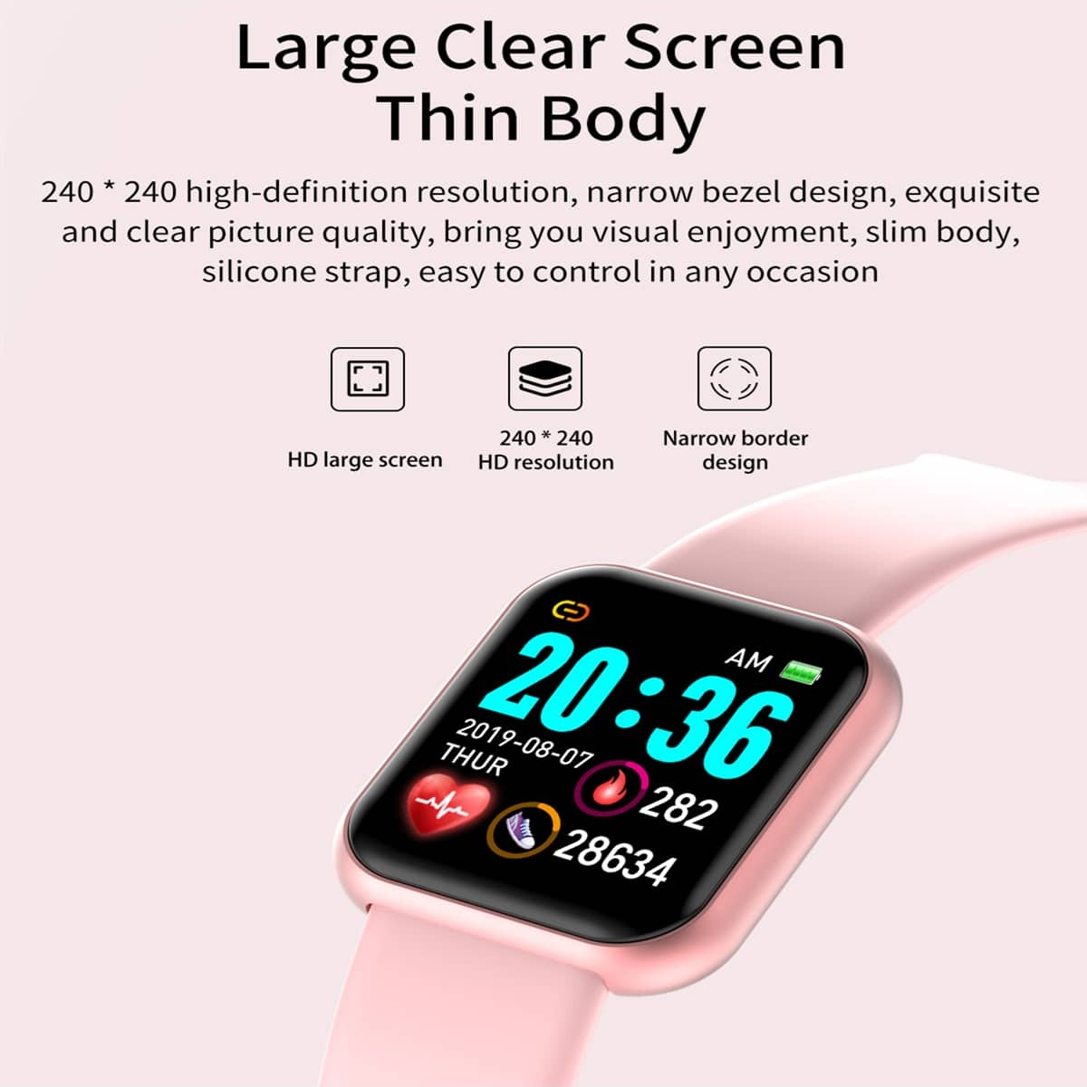 Смарт-часы Y68 D20 мужские, ум – обзор и цена Smartwatch Watches Kids