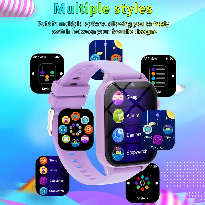 Детские игровые умные часы с ф – обзор и цена Smartwatch Watches For Kid Girl