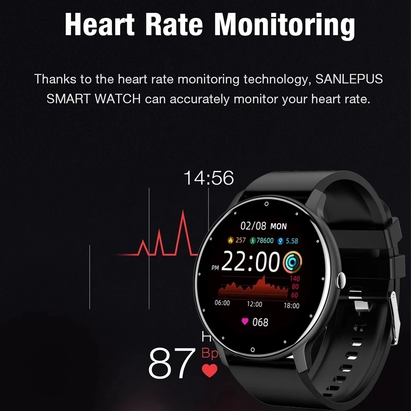 Умные часы LIGE 2026 для мужчи – обзор и цена Watch Smartwatch Android