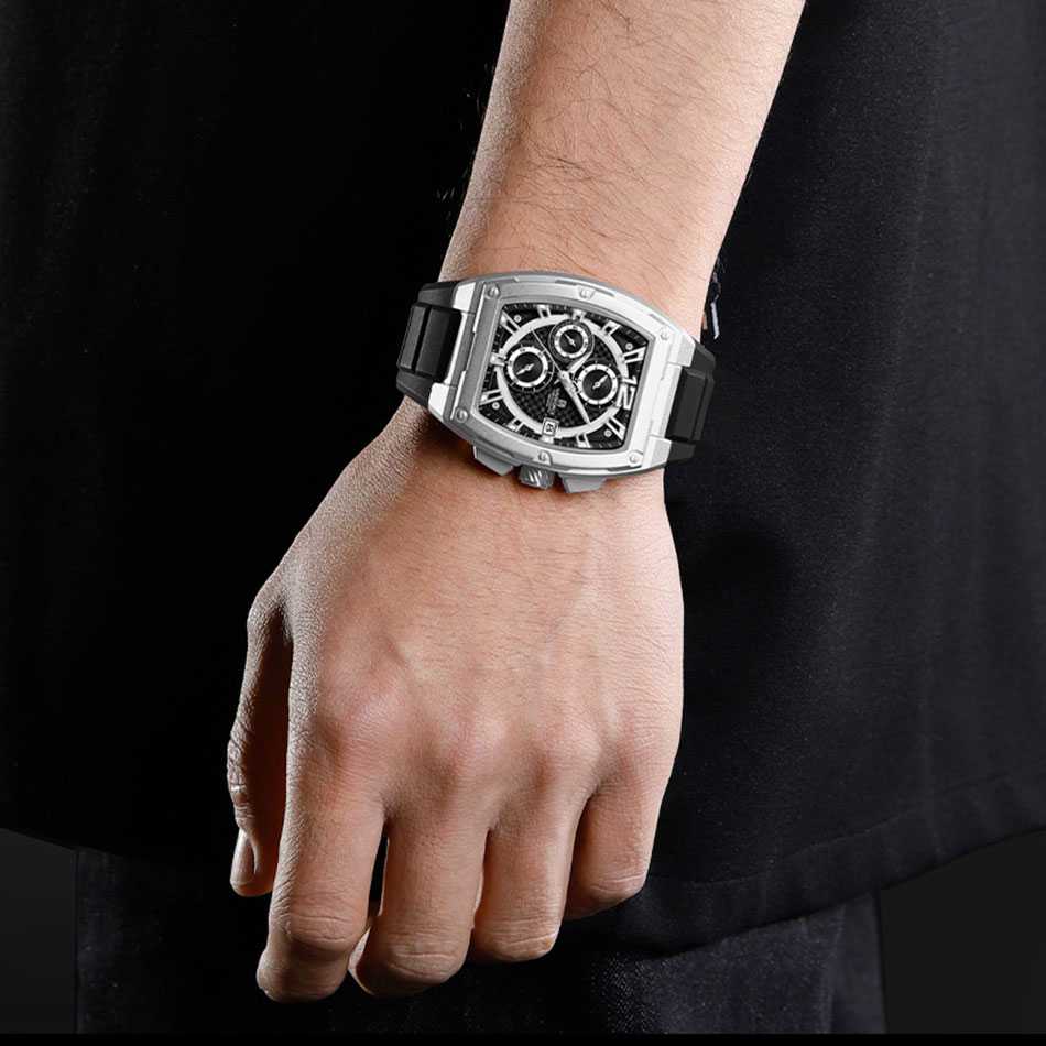NAVIFORCE мужские водонепрониц – обзор и цена Silicone Sport Band
