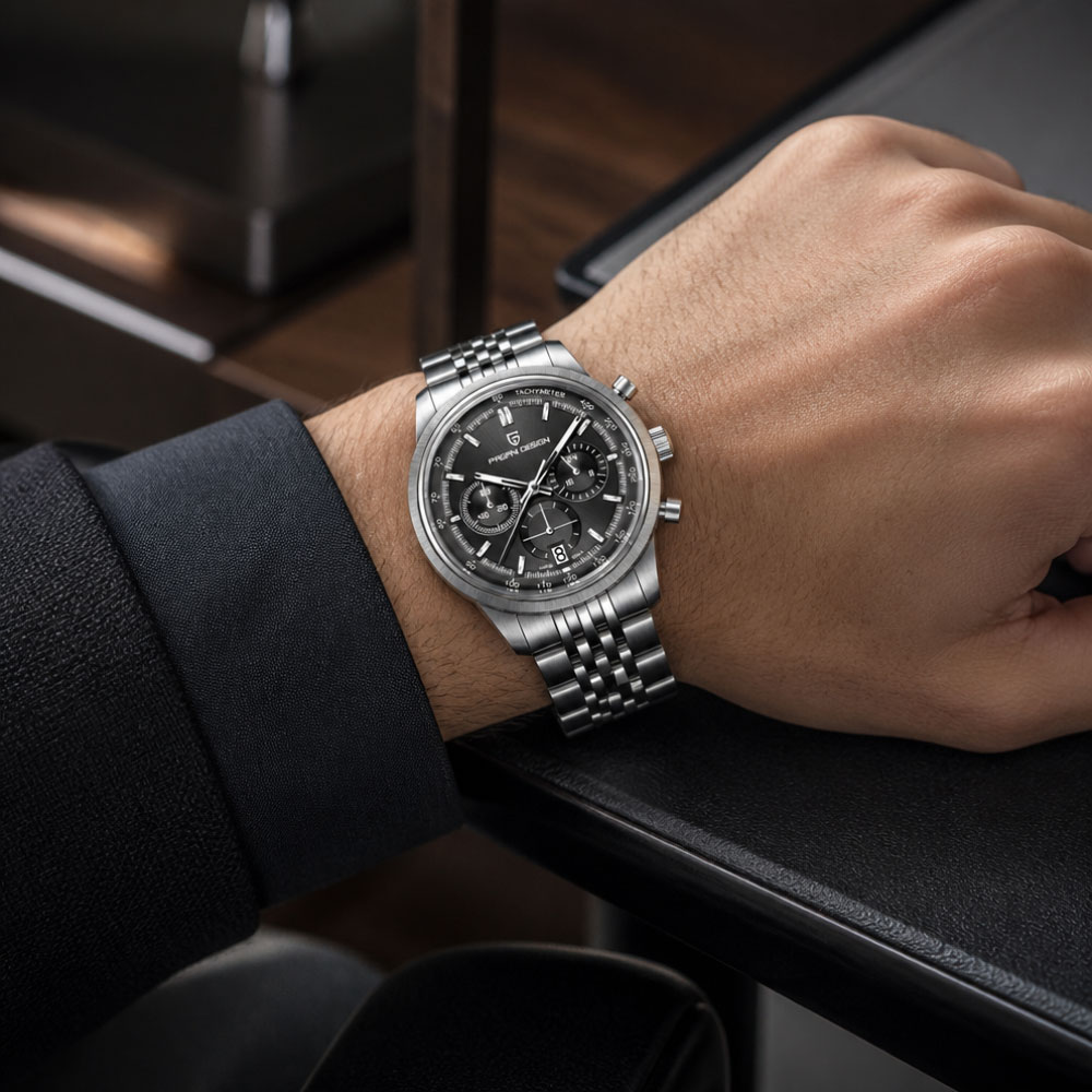 Мужские кварцевые часы PAGANI  – обзор и цена Anti-Magnetic Watch
