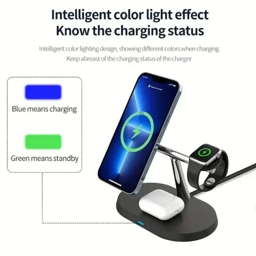 Магнитная беспроводная зарядна – обзор и цена Iwatch Smartwatch