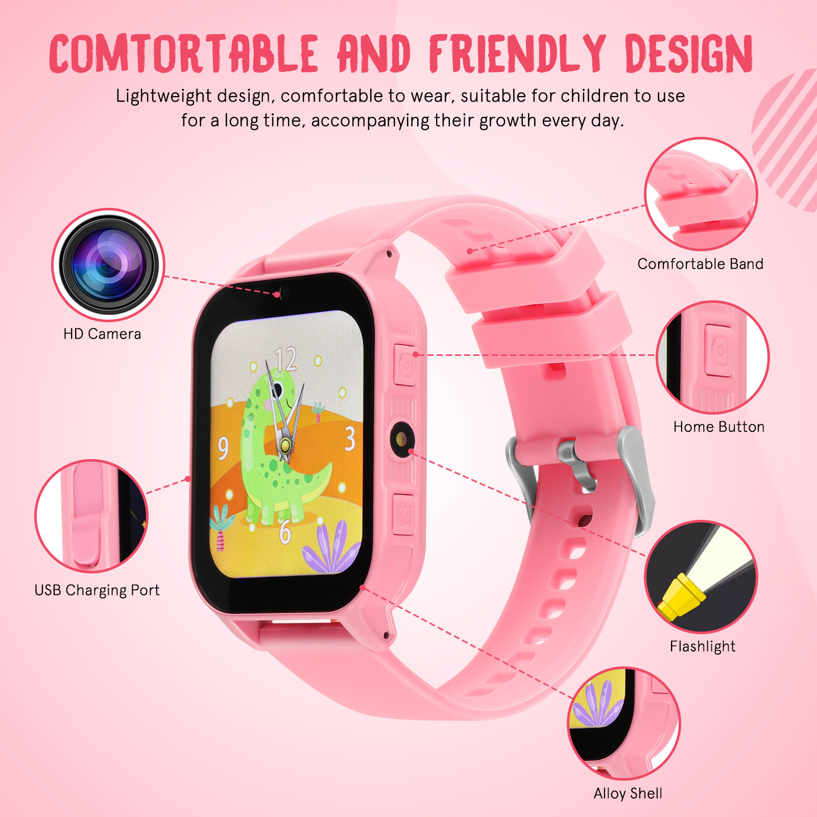 Детские часы с играми, цифровы – обзор и цена Smartwatch Watches Kids