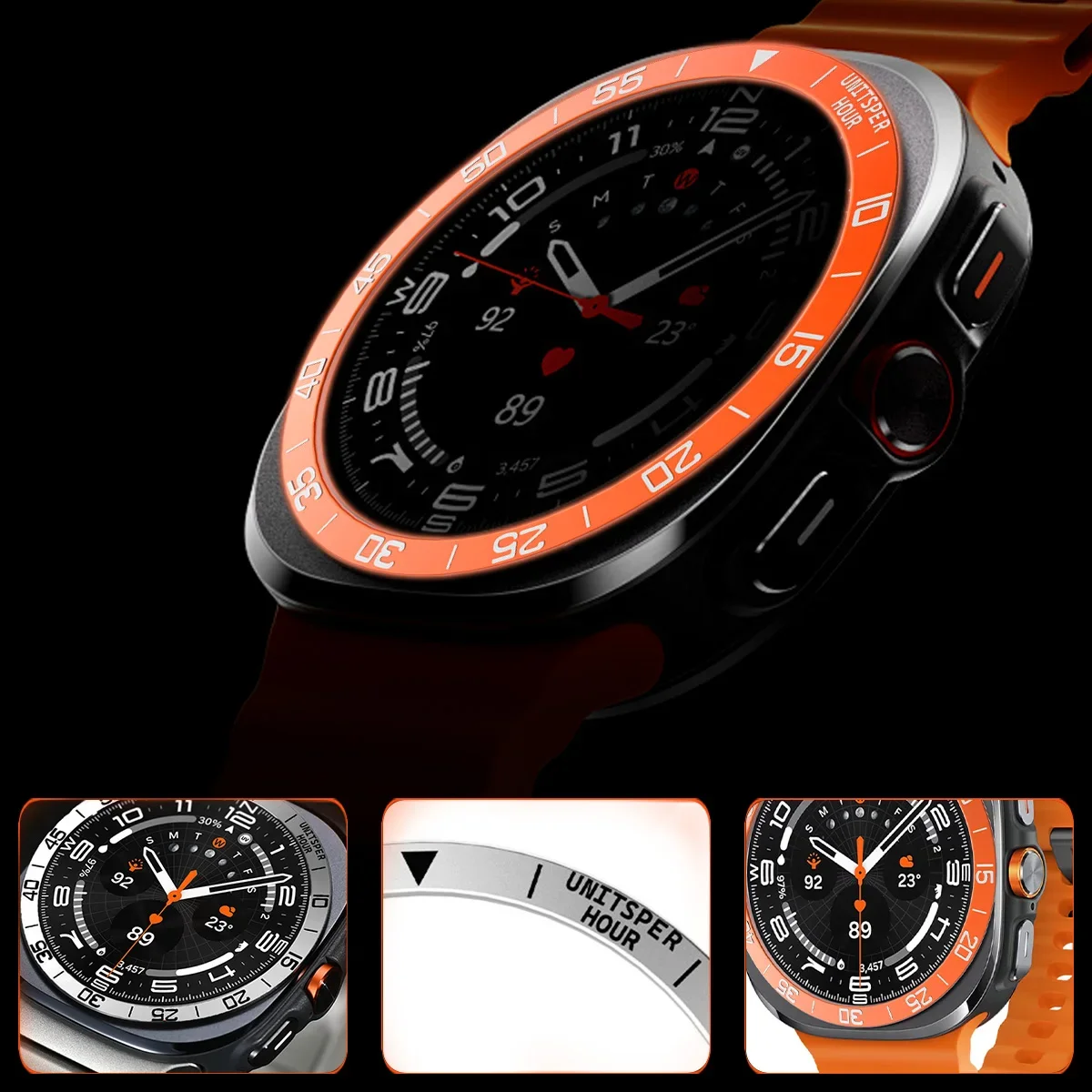 Металлический чехол с кольцом- – обзор и цена Watch Smartwatch Android