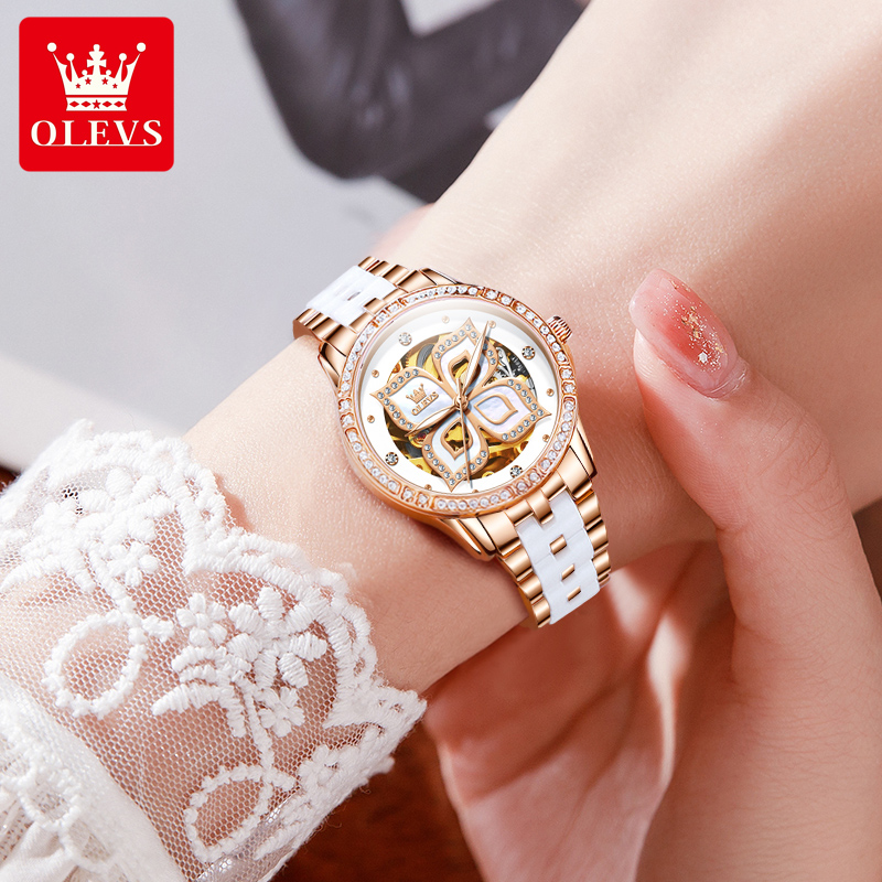OLEVS 6612 Модные женские часы – обзор и цена Anti-Magnetic Watch