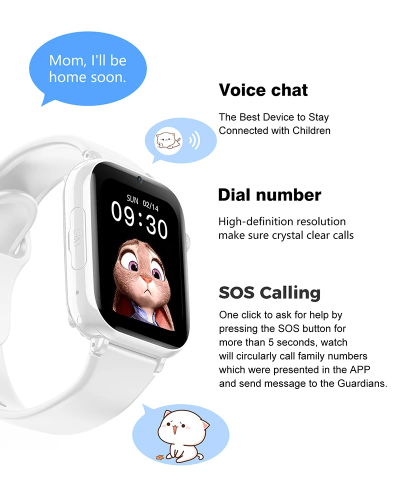 Смарт-часы для детей, LBS, мес – обзор и цена Smartwatch Watches For Kid Girl