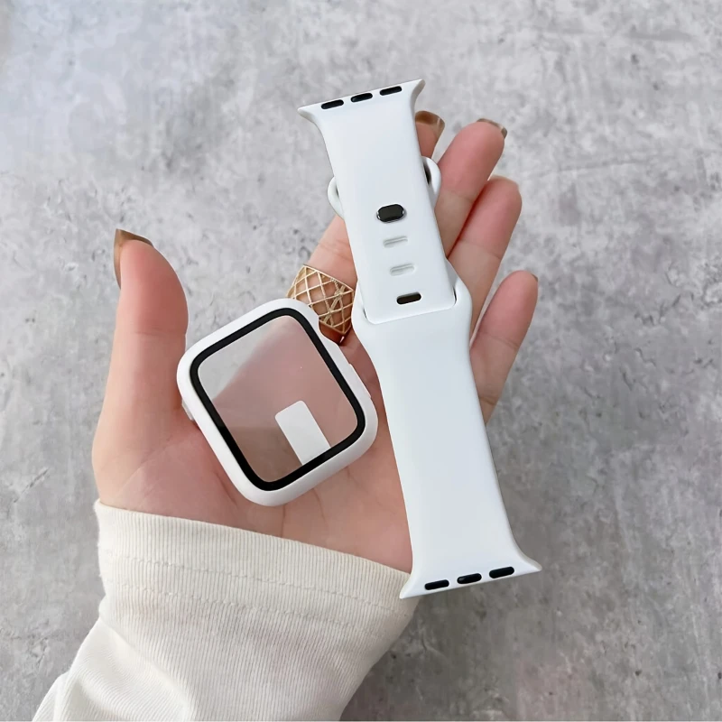 Стекло + чехол + ремешок для A – обзор и цена Silicone Sport Band