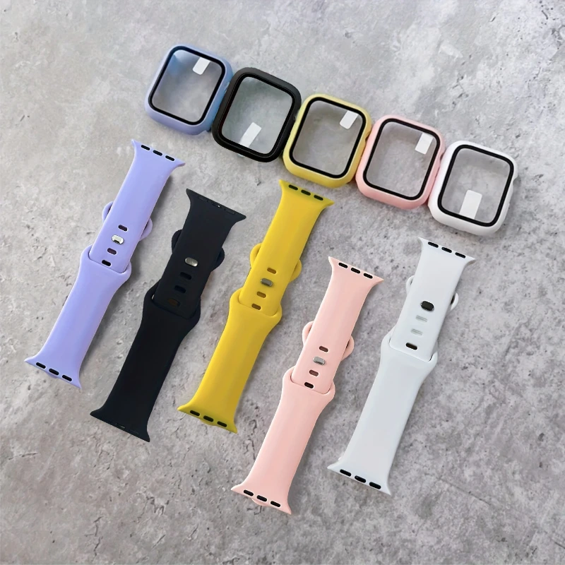 Стекло + чехол + ремешок для A – обзор и цена Silicone Sport Band