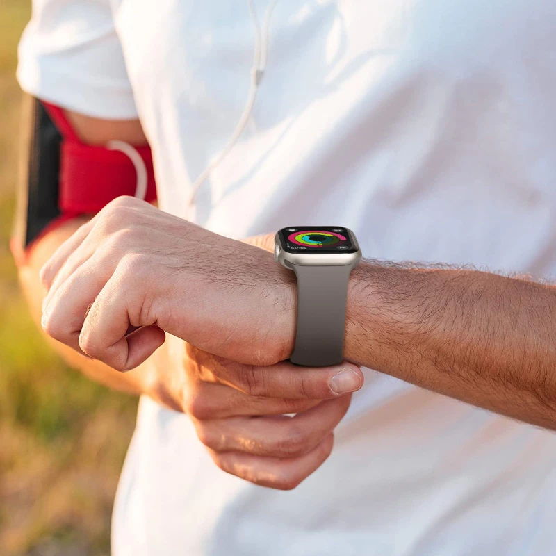 Стекло + чехол + ремешок для A – обзор и цена Silicone Sport Band