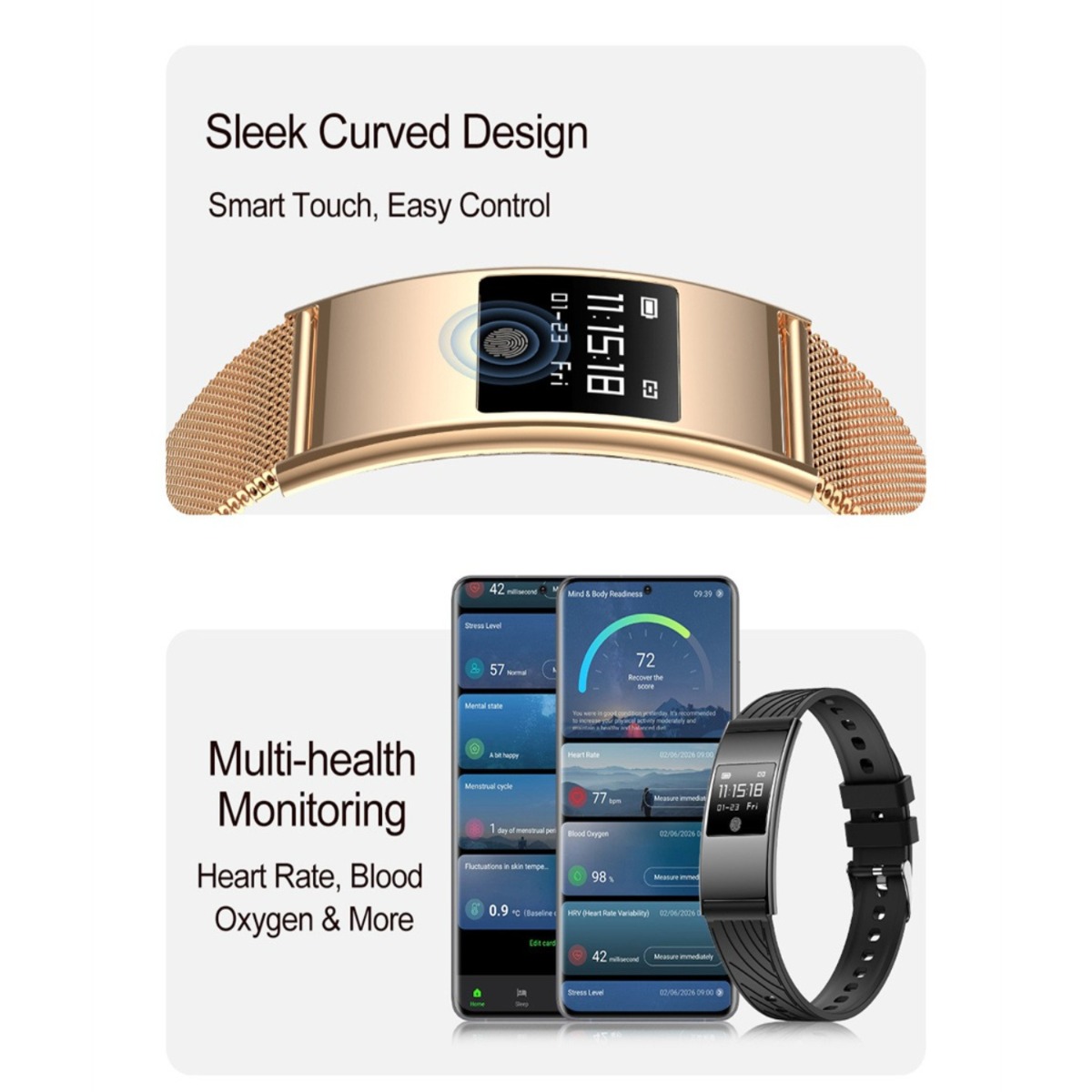 Ультратонкие стильные смарт-ча – обзор и цена Smartwatch Stylish Watches For Women